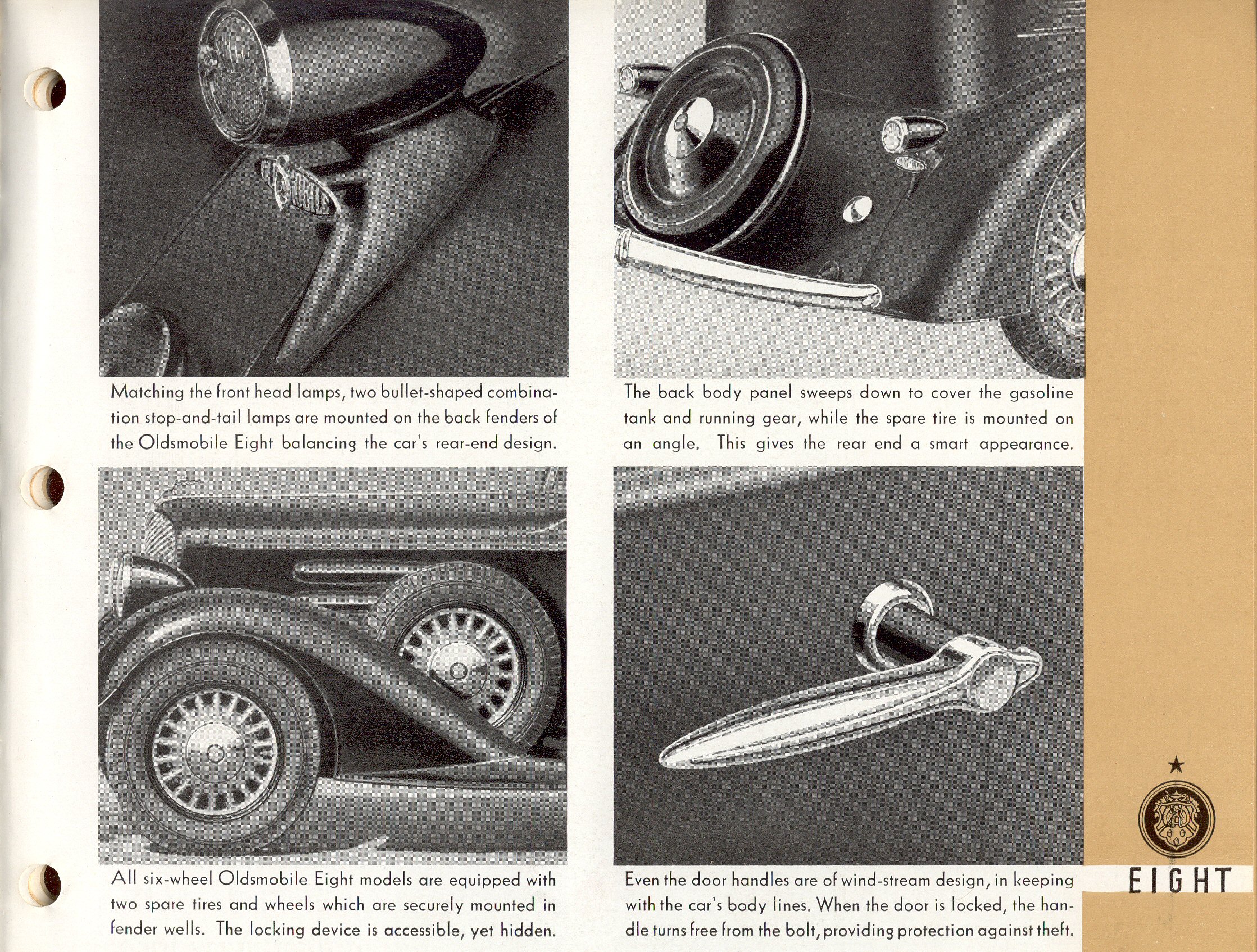 1933 Oldsmobile Motor Cars Booklet Page 95